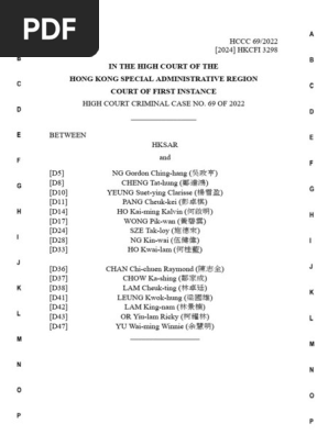 Hong Kong 47 judgment