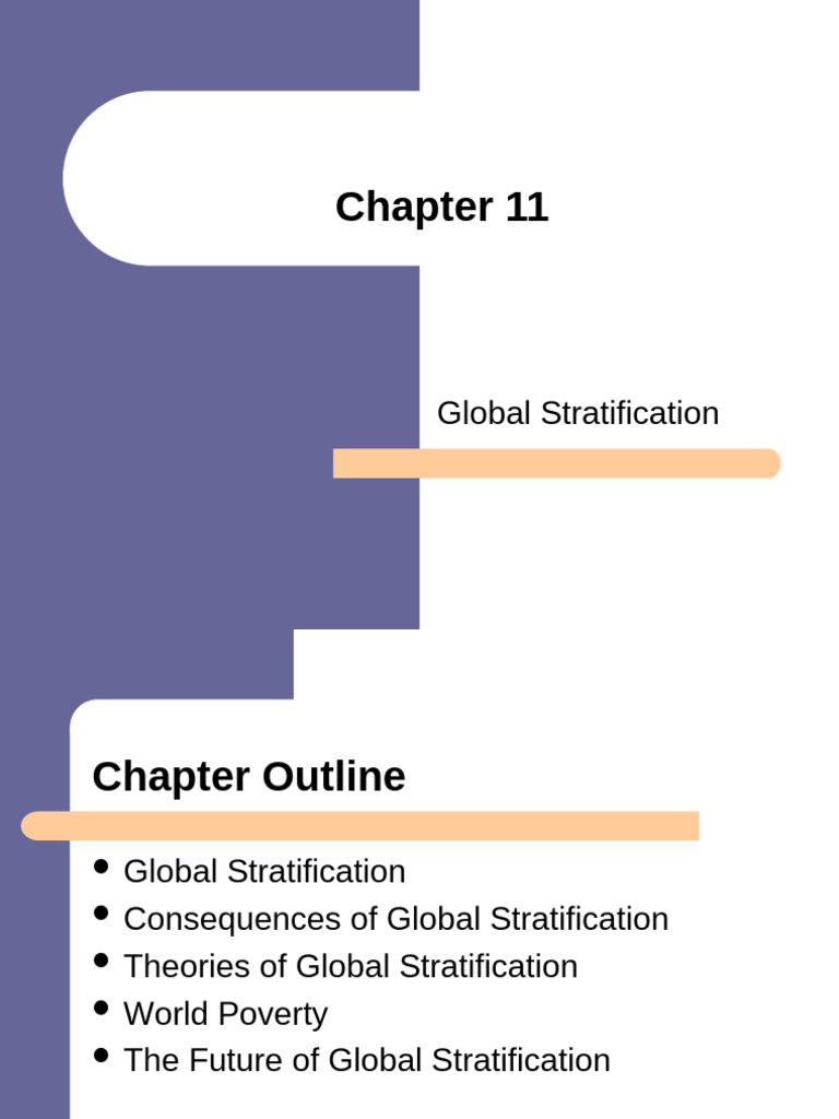 Global Stratification | PDF | Poverty | Poverty & Homelessness