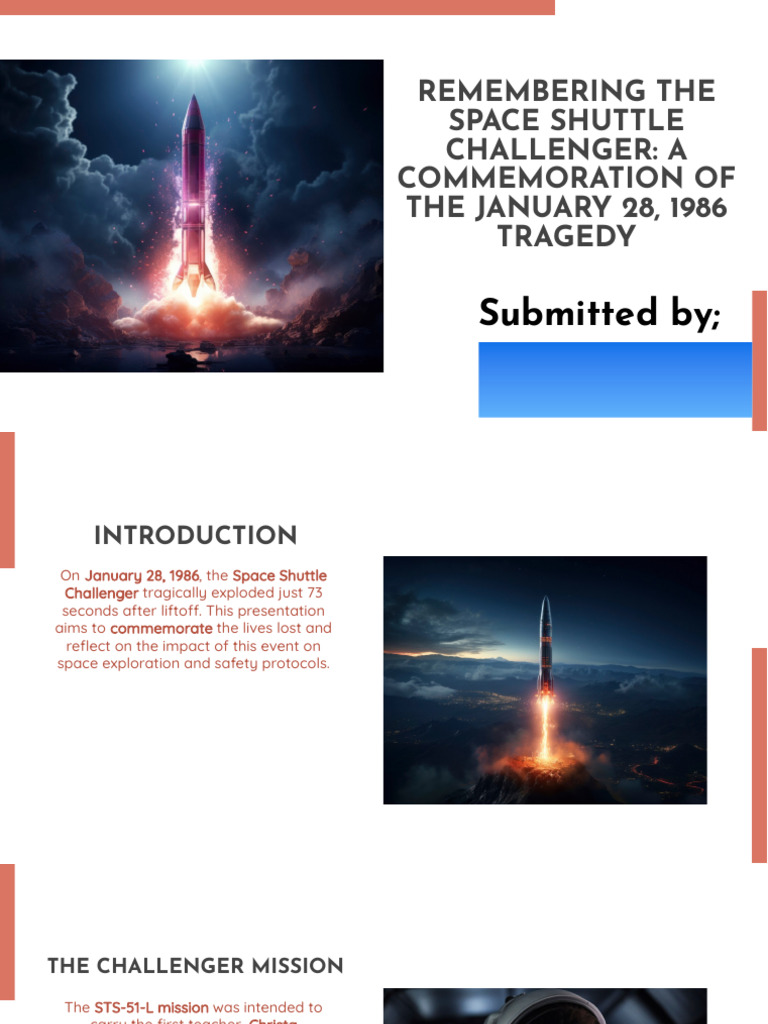 Wepik Remembering The Space Shuttle Challenger A Commemoration of The ...