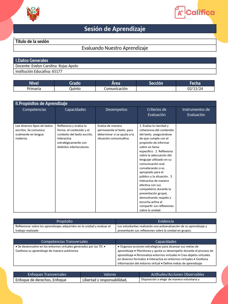 Imágenes de Evaluación del Aprendizaje | PDF | Aprendizaje | Evaluación