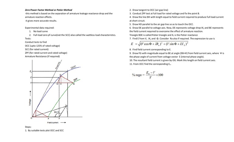Potier Triangle Method Overview | PDF | Angle | Electromagnetism