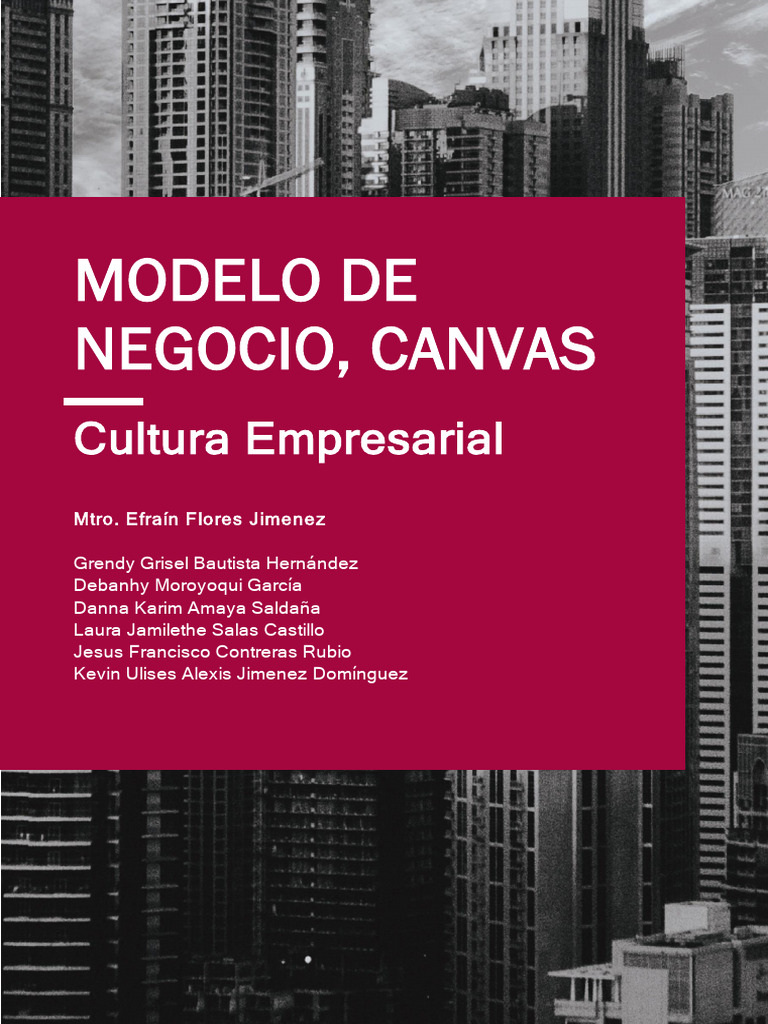Modelo Canvas: Clave para Negocios Exitosos | PDF | Modelo de negocio ...