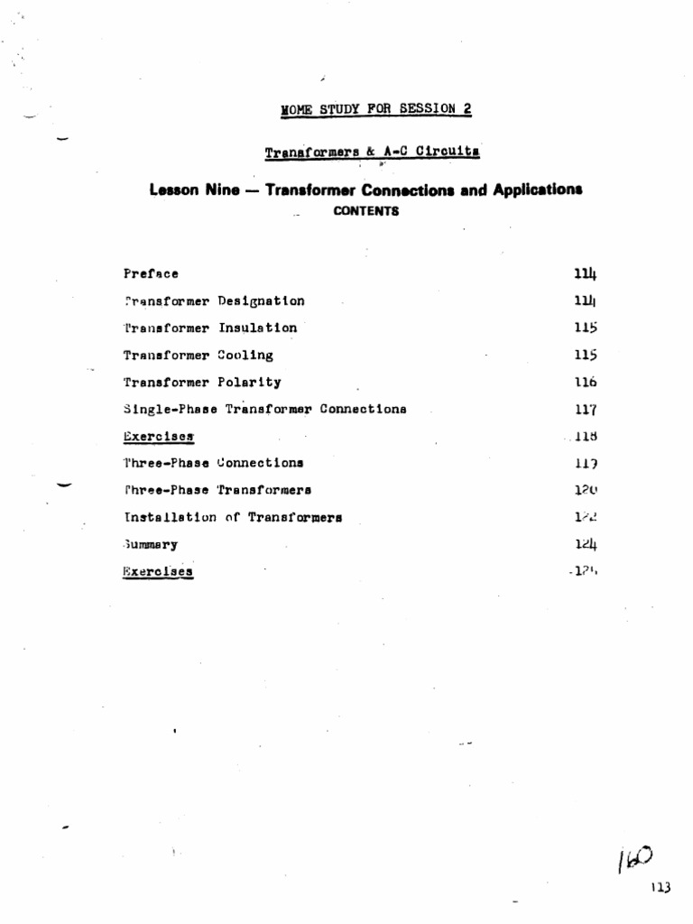 Learning Unit 13-Transformer Connections and Applications Study Guide | PDF