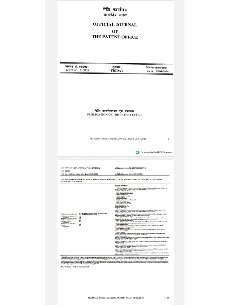In Vitro and in Vivo Cytotoxicity Evaluation of Antidiabetic Drugs N ...