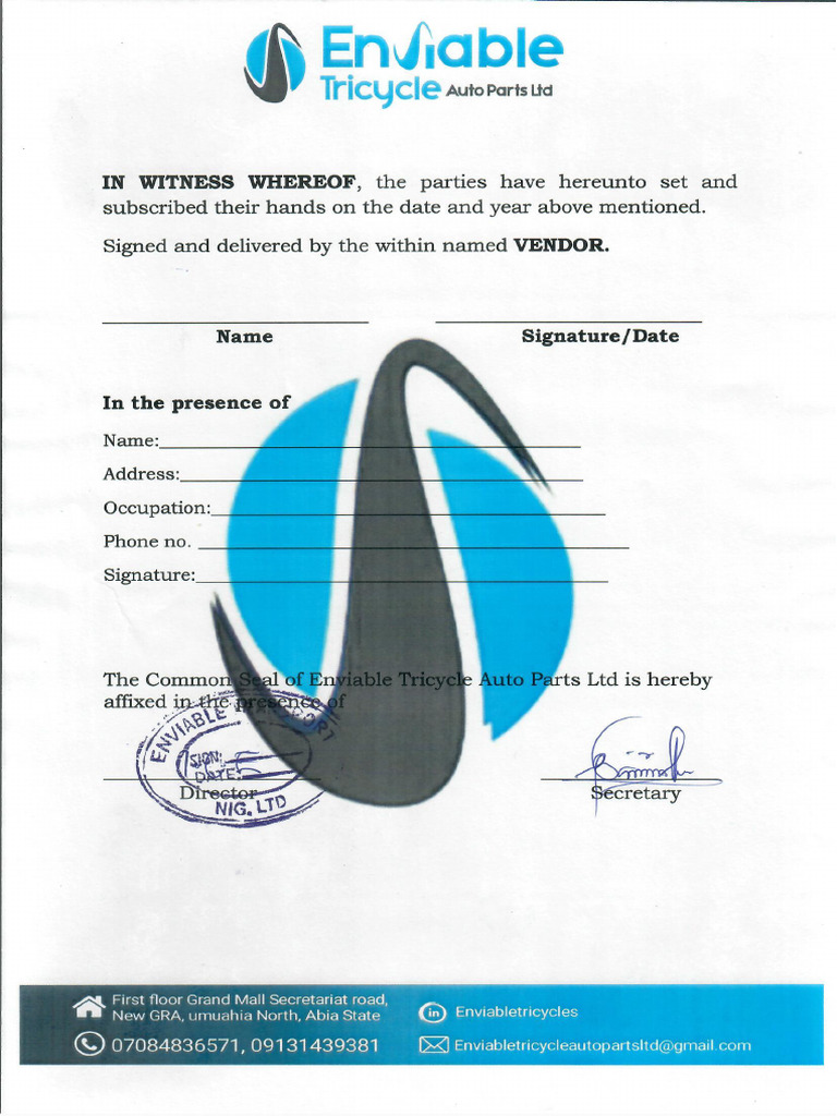 Signing Page 3 | PDF