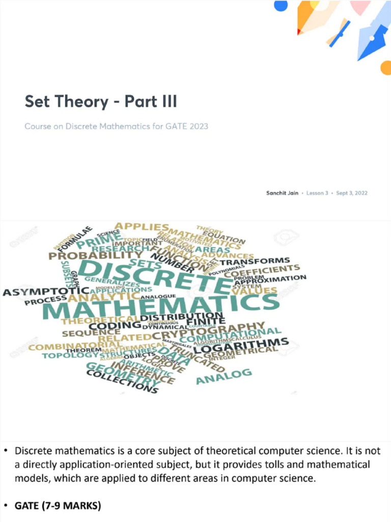 Set Theory Part III No Anno | PDF