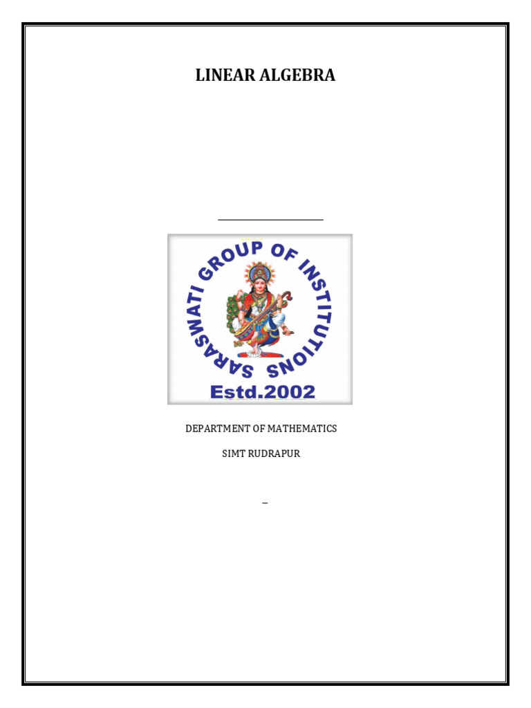 Thesis | PDF | Eigenvalues And Eigenvectors | Matrix (Mathematics)