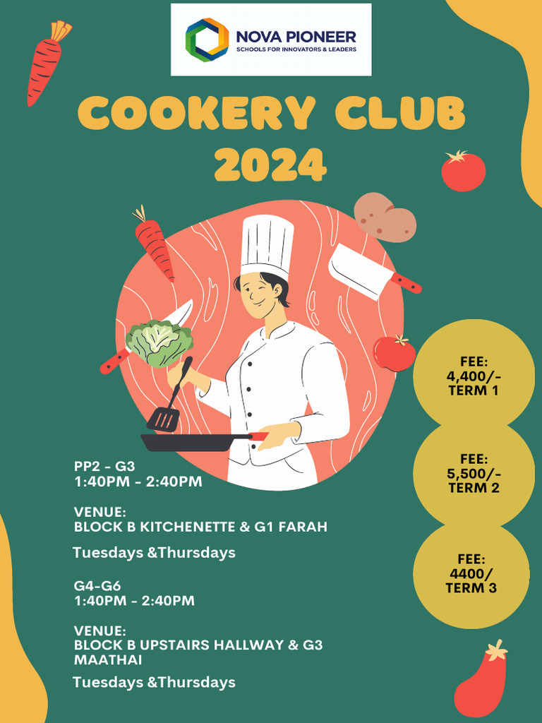 Cookery Club | PDF