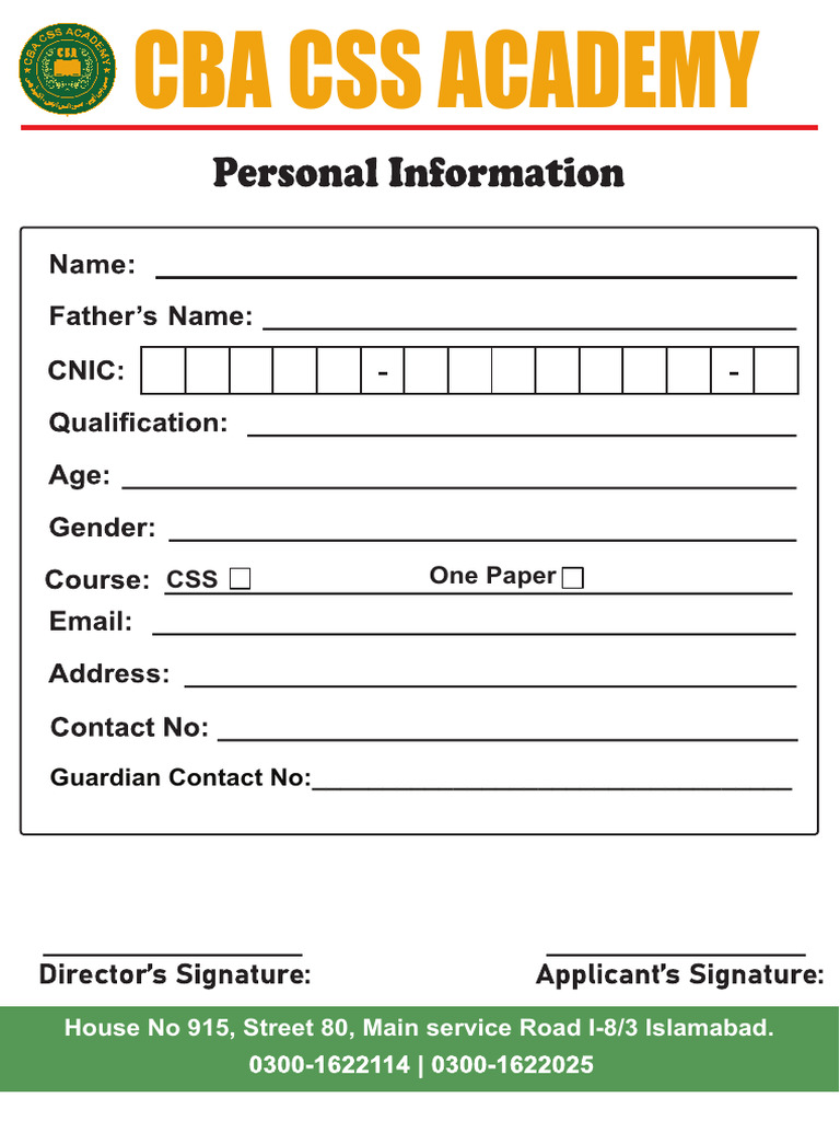 Details For Batch 12 CSS New PDF | PDF