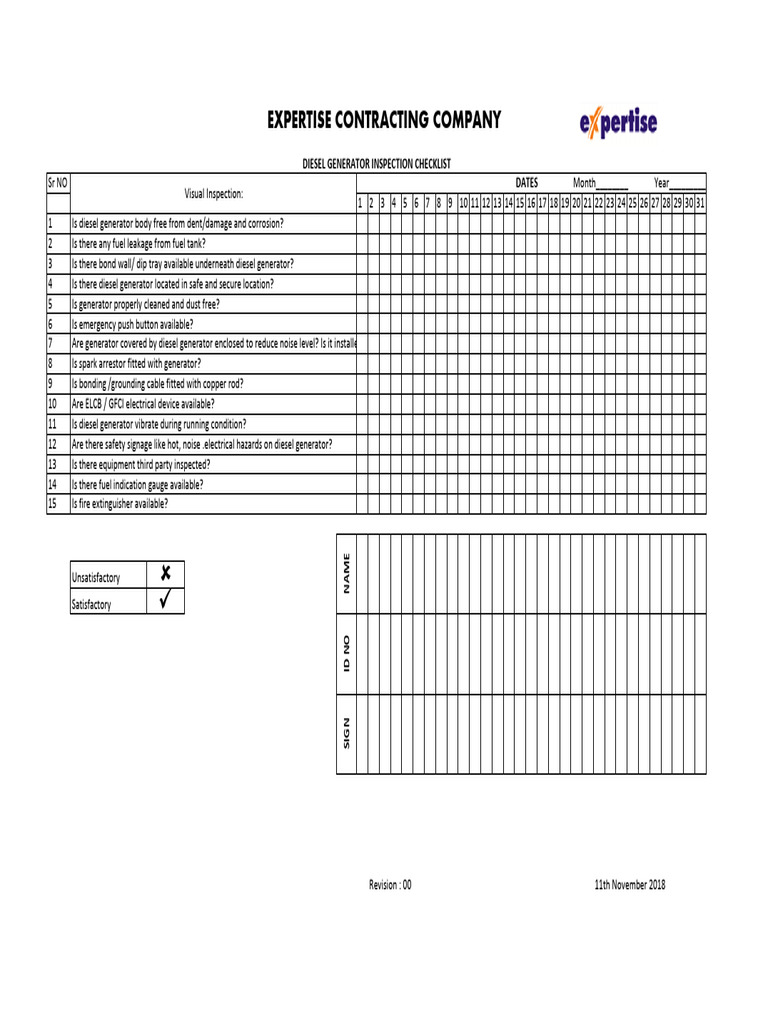 Diesel Generator | PDF