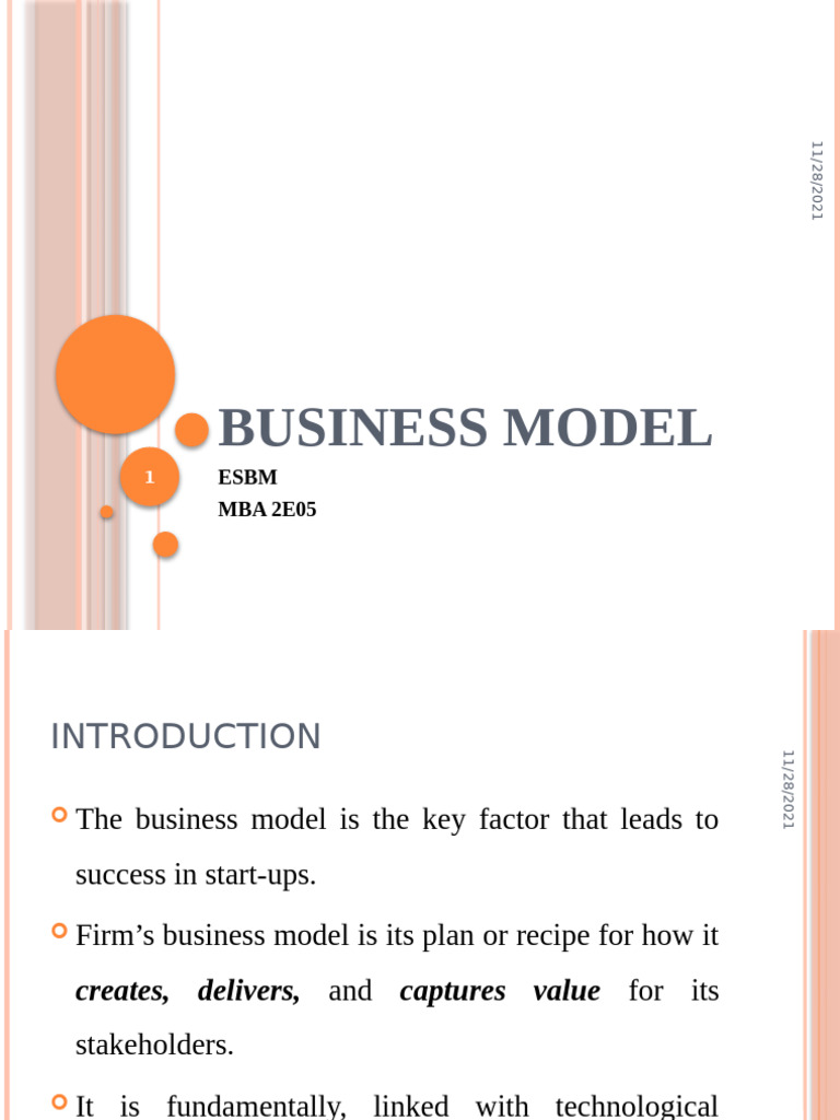Business Model | PDF