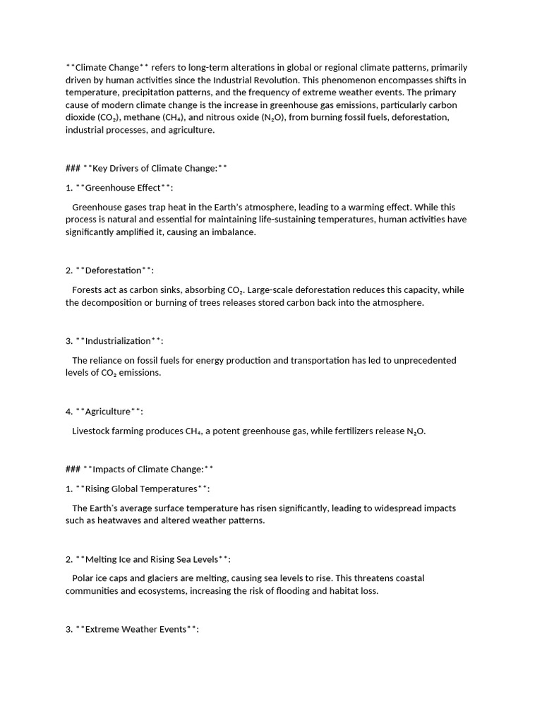 D3 | PDF | Climate Change | Greenhouse Gas