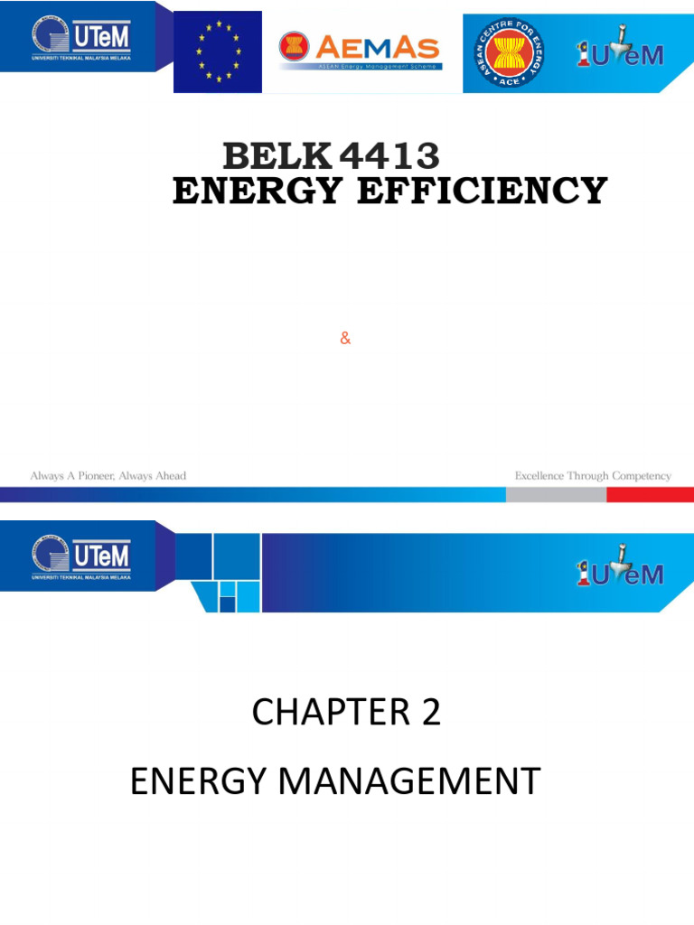Energy Management Overview and Standards | PDF | Energy Management ...
