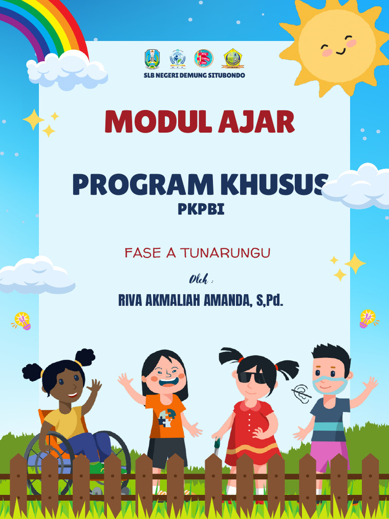 Modul Ajar SLB Fase D Tunarungha | PDF | Seni & Disiplin Bahasa