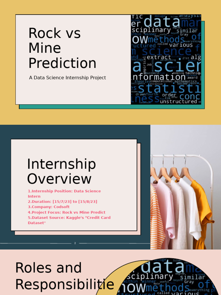 Rock Vs Mine Prediction | PDF | Data Science | Accuracy And Precision