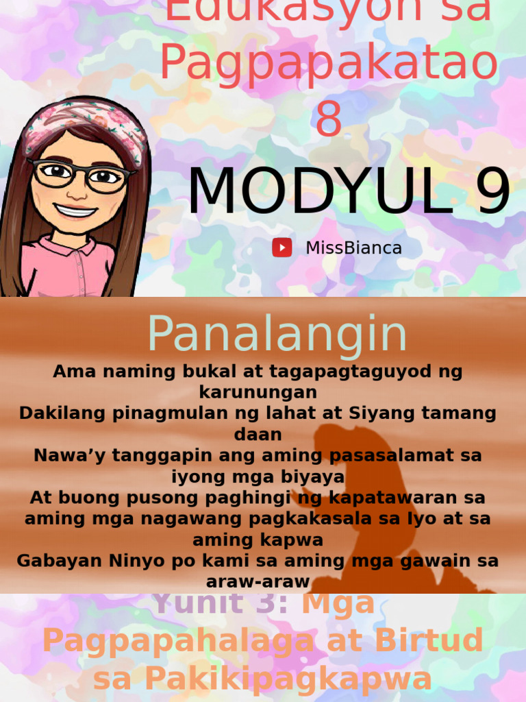 Modyul 9 EsP | PDF