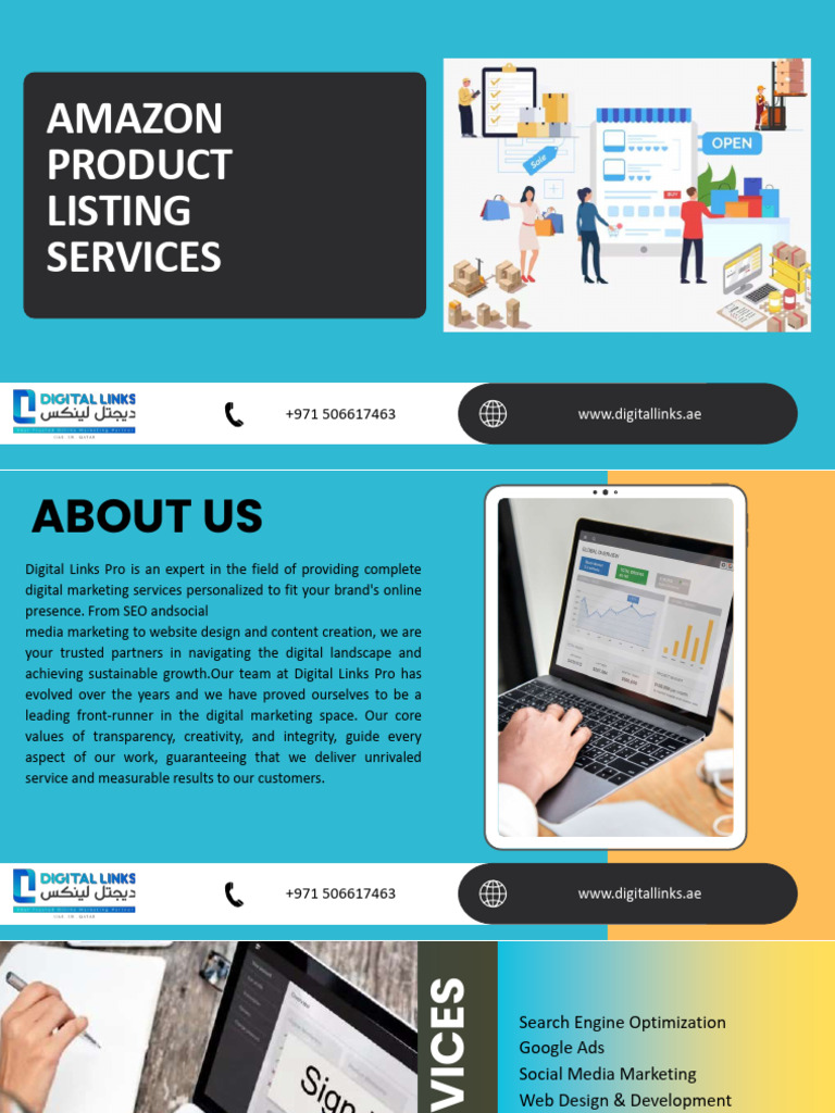 Amazon Product Listing Services PDF | PDF