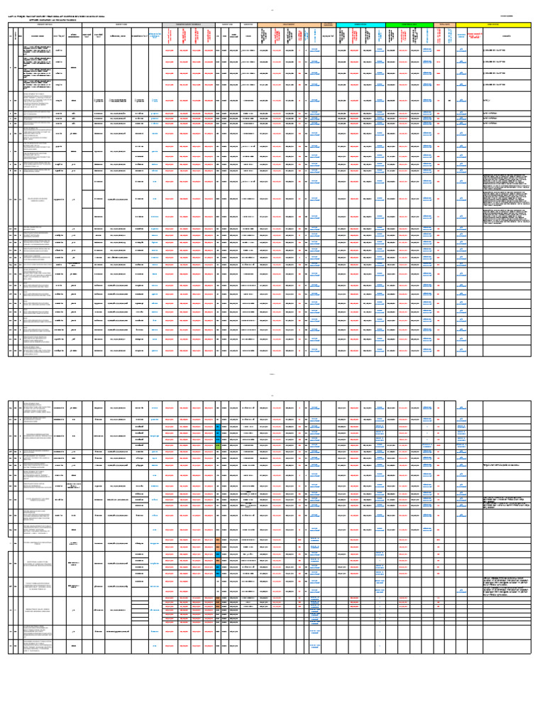 2.1D Monthly LAPI & Projek Rakyat Report 2024 As 31.07.2024 | PDF