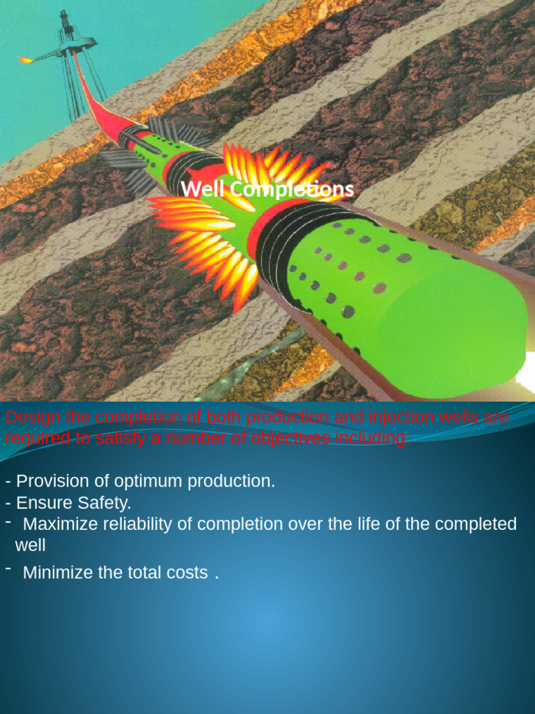 6 Completion | PDF | Casing (Borehole) | Chemical Engineering