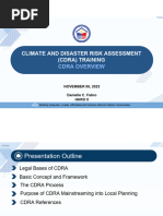 CDRA Process for Local Planning | PDF | Hazards | Risk