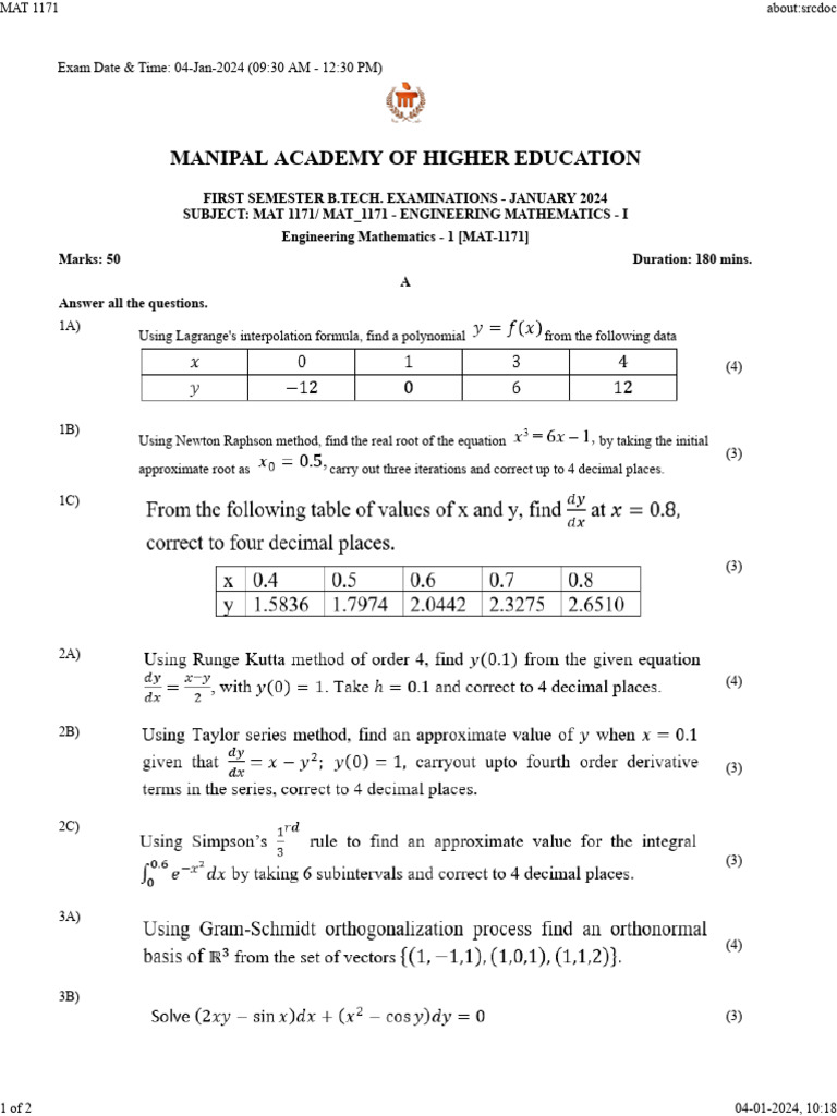 Grade 7 Mathematics Exam Questions | PDF | Equations | Algebra