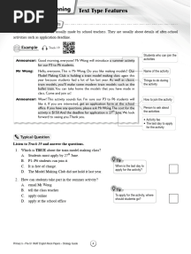 Athens Pre-S1 HKAT English Mock Papers P5