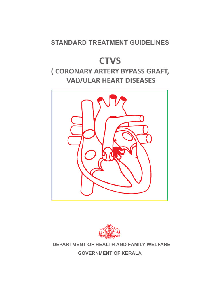 Kerala Standard Treatment Guidelines for CTVS | PDF | Coronary Artery ...