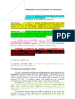 Como Fazer Conservação Preventiva em Arquivos