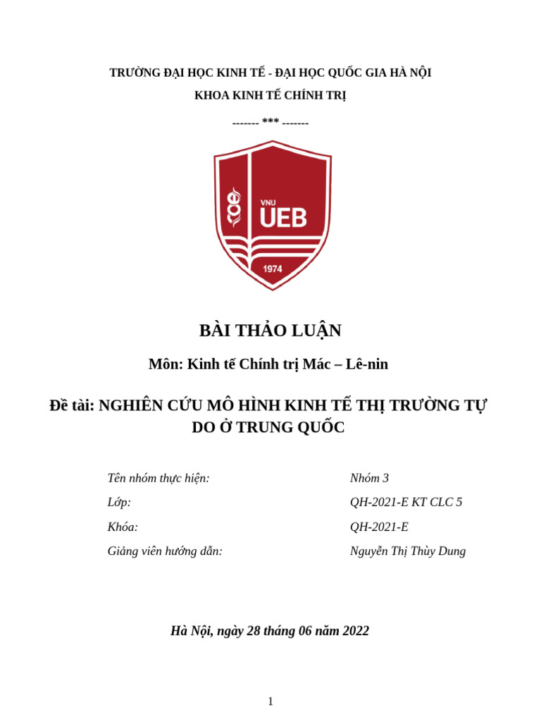 KTCT Nhóm 3 | PDF
