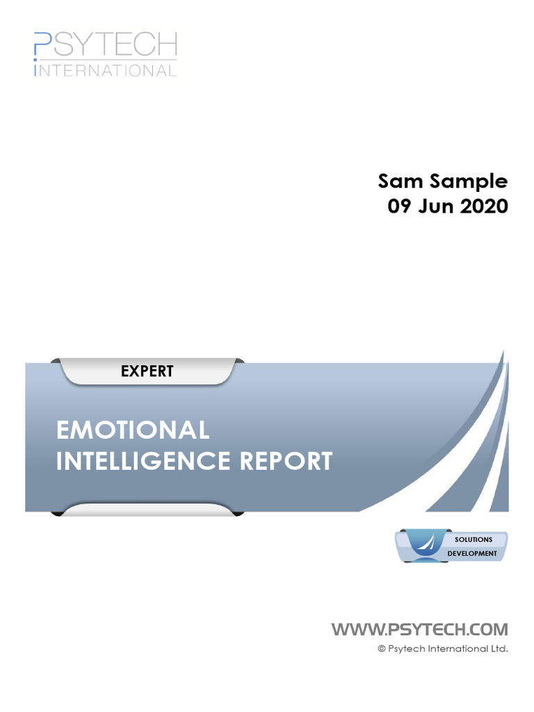 EI Competency Framework Overview | PDF | Emotional Intelligence | Empathy