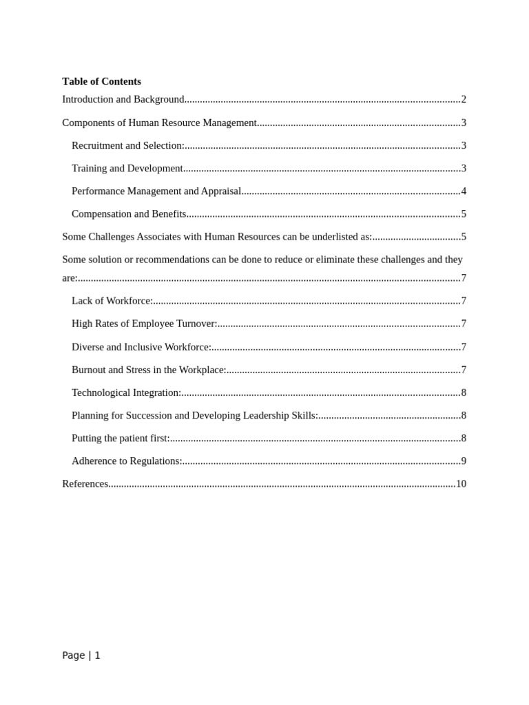 Page - 1 | PDF | Human Resource Management | Employment