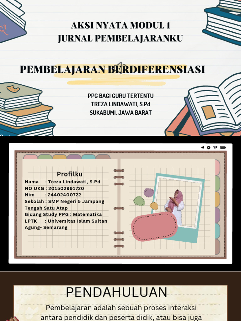 Jurnal Pembelajaranku Pembelajaran Berdiferensiasi | PDF | Karier ...