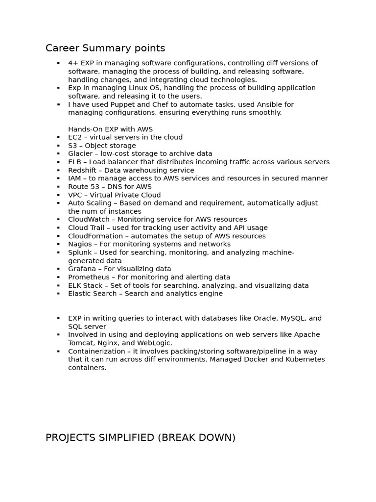 Project Explanation Brief | PDF | Amazon Web Services | Cloud Computing