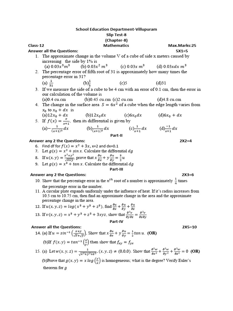 VPM-12-SL8-EM-24-KT | PDF | Volume | Mathematical Analysis
