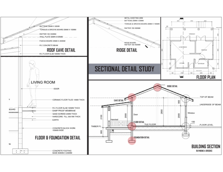 Sectional Detail Study 2 | PDF