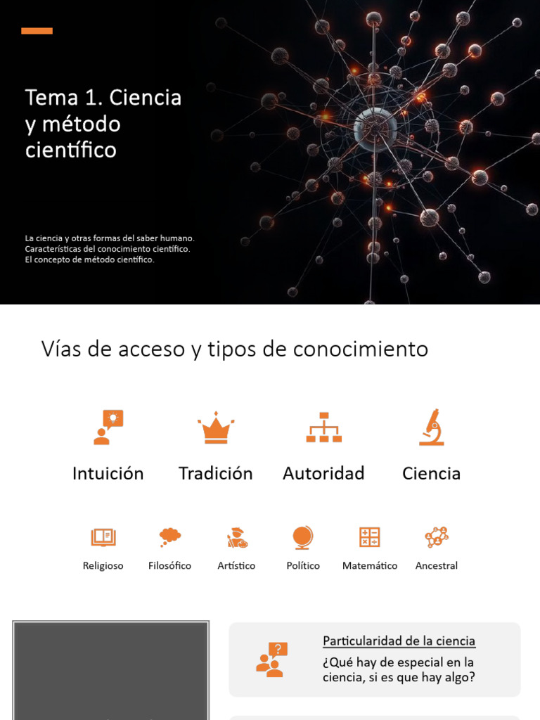 Tema 1 | PDF | Science | Conocimiento