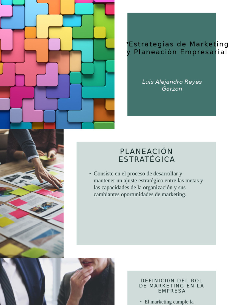 Estrategias de Marketing y Planeación Empresarial | PDF | Negocios