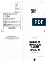 Manual de Reparacion y Ajuste Renault 11