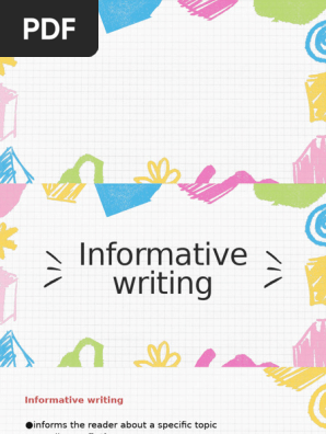 Informative Writing
