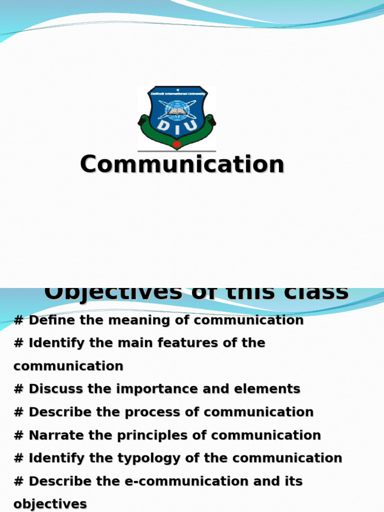 19 Communication | PDF | Communication | Code