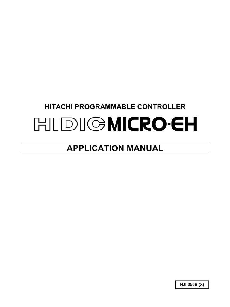 Micro eh ma nji350bx w pdf programmable logic controller input output