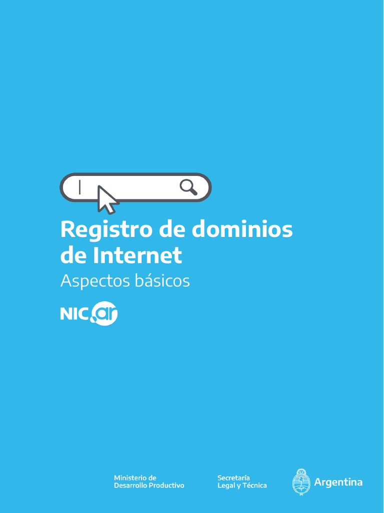 Registro de Dominios de Internet-Aspectos Basicos | PDF | sistema de ...