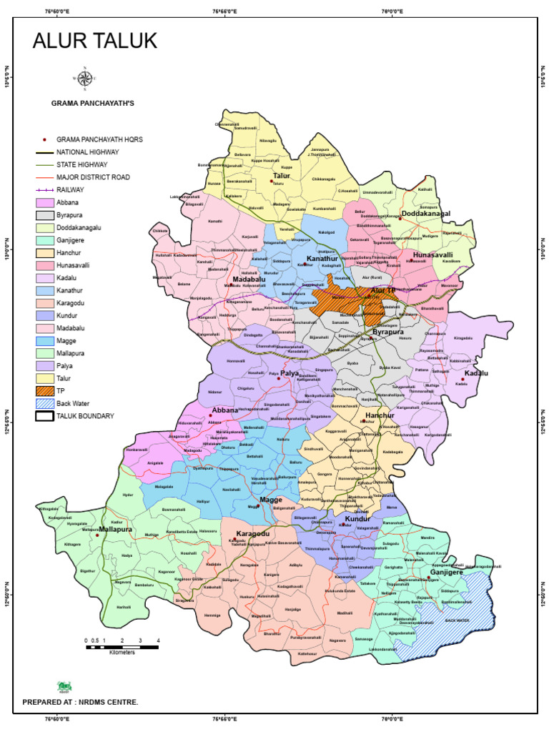 Alur Taluk: Grama Panchayath'S | PDF