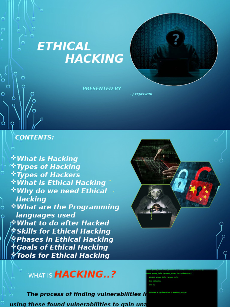 Overview of Ethical Hacking | PDF | Security Hacker | Security