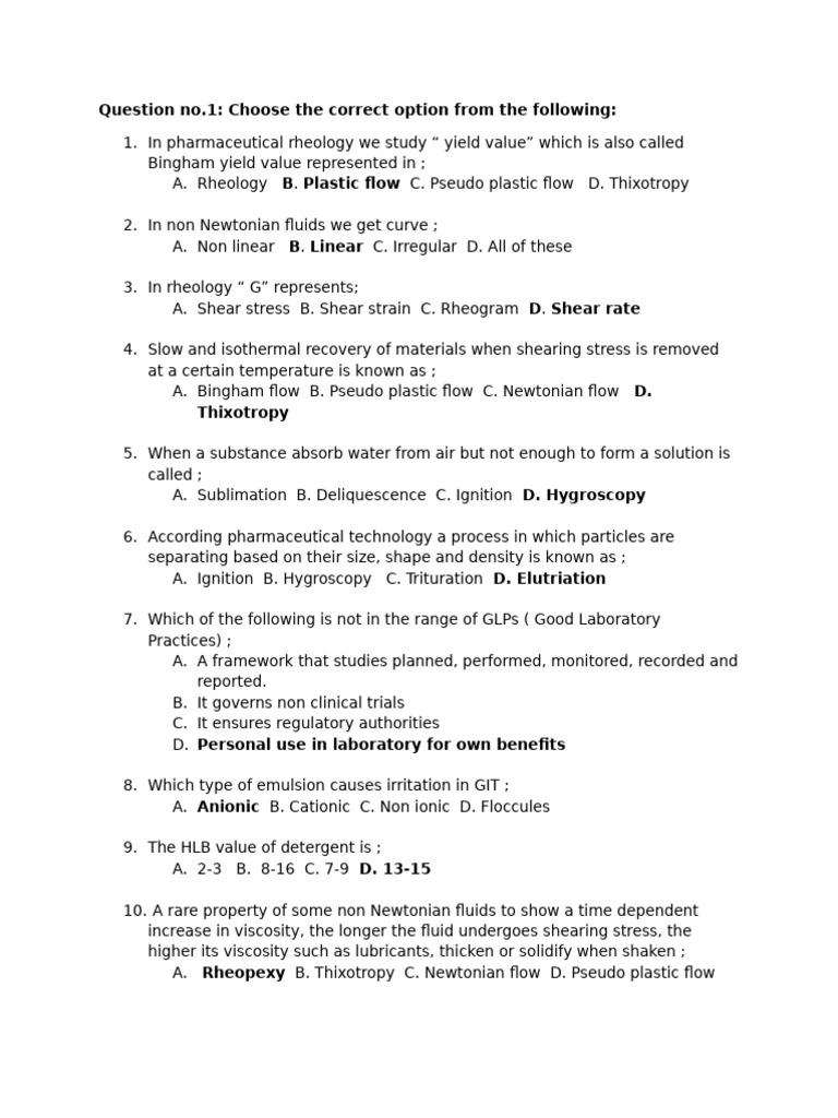 Pd127 Final | PDF | Rheology | Shear Stress