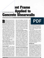 Equivalent Frame Method Applied To Concrete Shear Walls by Angelo Mattacchione