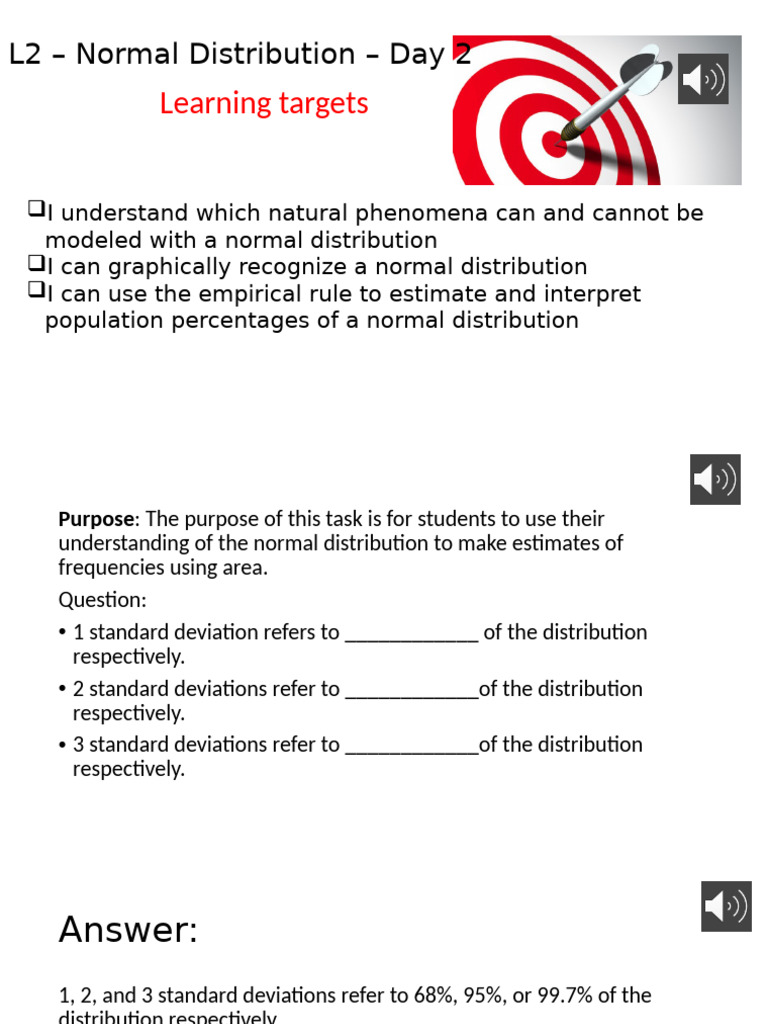 IM3+ +statistics+ +L4+ +Normal+Distribution+ +day2 | PDF | Normal ...