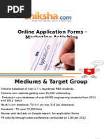 Online Application Forms Marketing Promotions