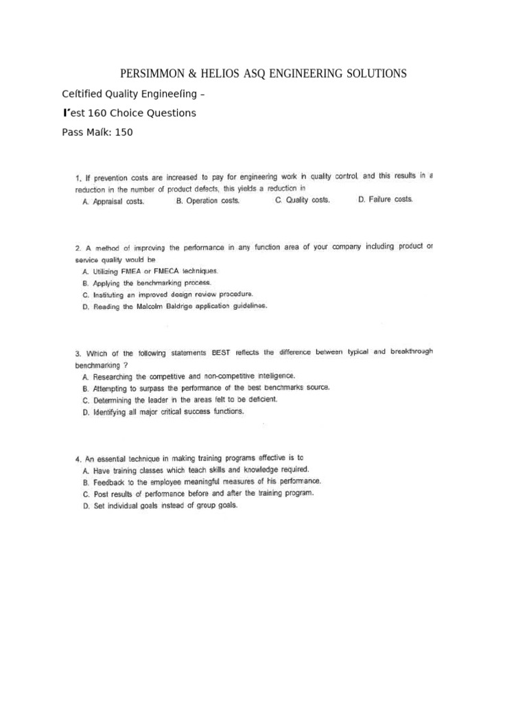 CEQ Testw | PDF