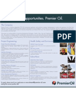 Premier Opportunities. Premier Oil.: The Company